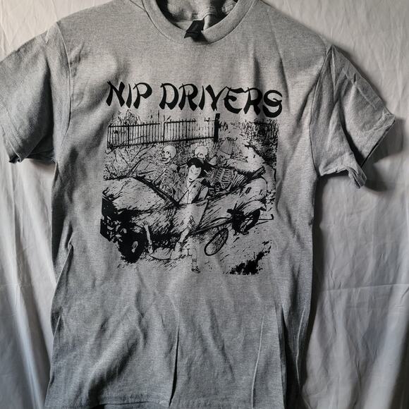 the Nip Drivers   band   t shirt size  small sport gray - Picture 1 of 2